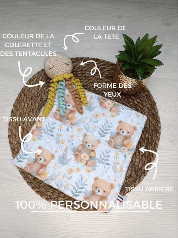 doudou pieuvre crochet
