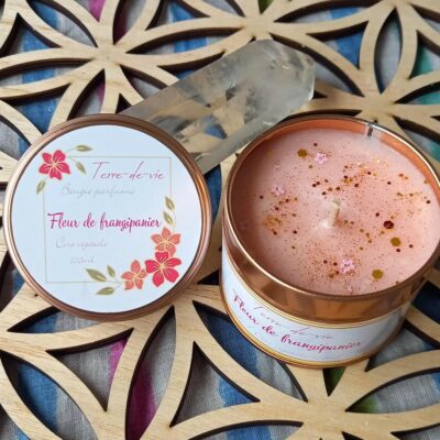 Bougie 100 ml -Fleur de frangipanier