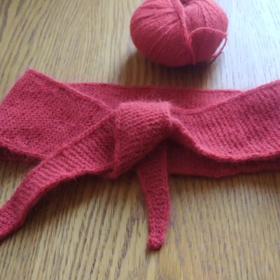 Mini écharpe mérinos et angora