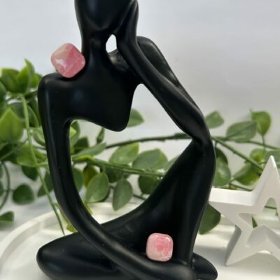Boucles d’oreilles en pâte polymère « Les petits carrés » roses