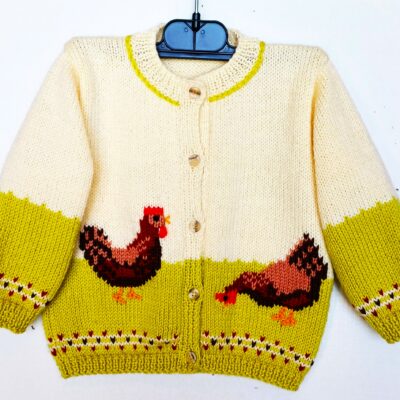 veste bébé tricot
