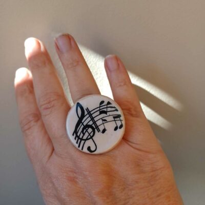 Bague femme Music