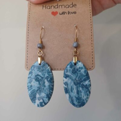 Boucles d'oreilles Lagon