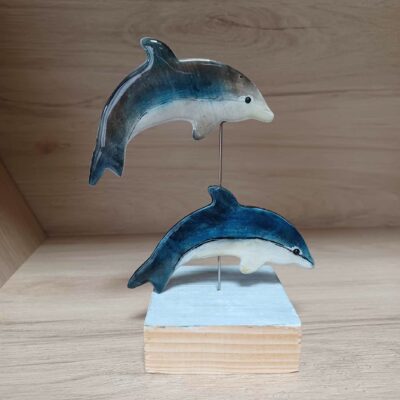 Déco duo dauphin