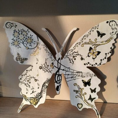 Décoration murale papillon