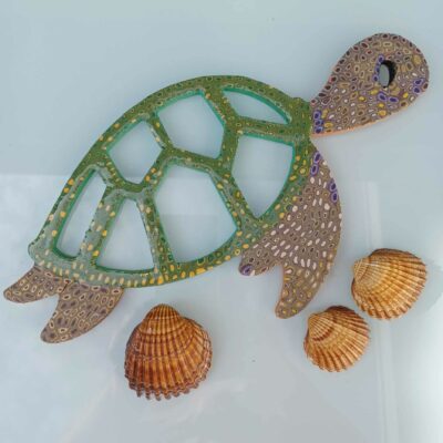 Décoration murale chambre d'enfant, tortue