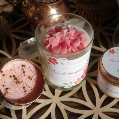 Bougie - Fleur de frangipanier