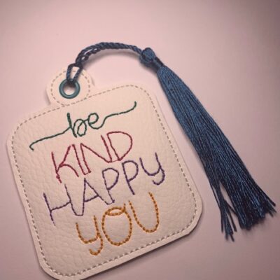 Marque pages "be kind happy you"
