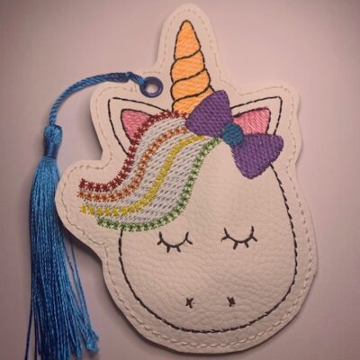 Marque pages licorne