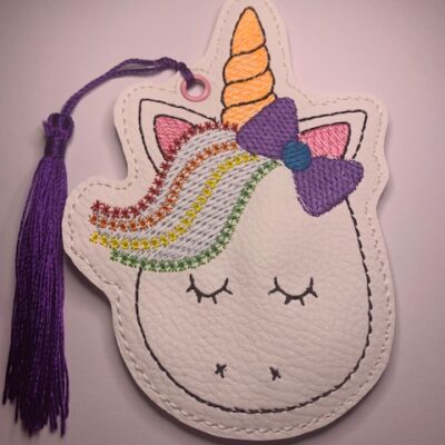 Marque pages licorne