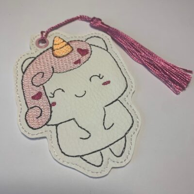 Marque pages licorne kawaï