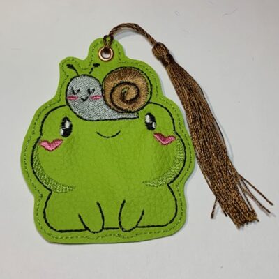Marque pages grenouille