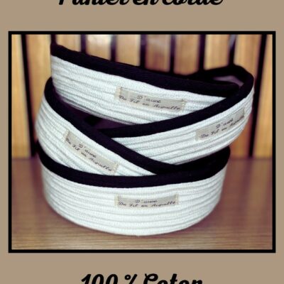 Panier Déco en Corde