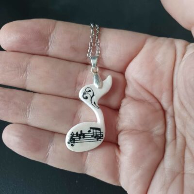 Pendentif partition musique