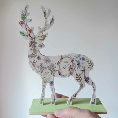 Décoration à poser cerf