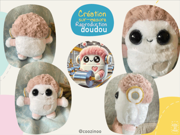 creation doudou robot gloubi