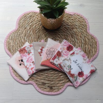 lingettes lavables fête des mères