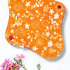 Pack 7 serviettes hygiéniques lavables FLEURS DES CHAMPS (M/ Flux normaux à moyens) - serviettes menstruelles lavables - serviettes menstruelles lavables - Zéro déchet - shl - serviettes périodiques