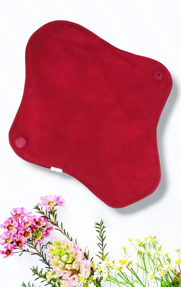 Pack 7 serviettes hygiéniques lavables FLEURS DES CHAMPS (M/ Flux normaux à moyens) - serviettes menstruelles lavables - serviettes menstruelles lavables - Zéro déchet - shl - serviettes périodiques