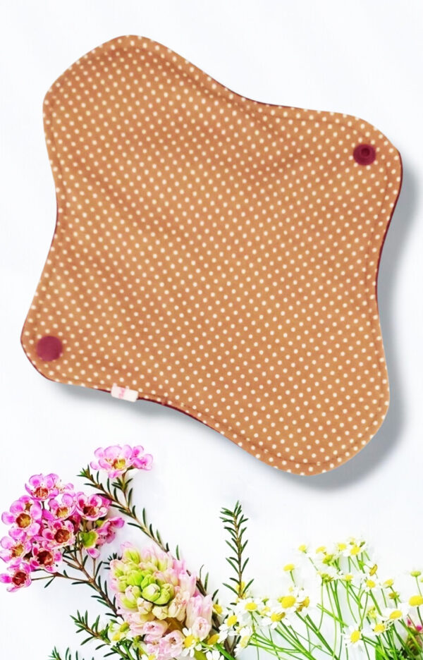 Pack 7 serviettes hygiéniques lavables FLEURS DES CHAMPS (M/ Flux normaux à moyens) - serviettes menstruelles lavables - serviettes menstruelles lavables - Zéro déchet - shl - serviettes périodiques