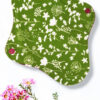 Pack 7 serviettes hygiéniques lavables FLEURS DES CHAMPS (M/ Flux normaux à moyens) - serviettes menstruelles lavables - serviettes menstruelles lavables - Zéro déchet - shl - serviettes périodiques