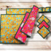 Ensemble sets de table + sous-verres + ronds de serviette ou de set - SODAPUR - Décoration de table bohème