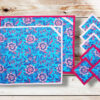 Ensemble sets de table + sous-verres - HIMASHAL - Décoration de table bohème