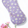 Pack 7 serviettes hygiéniques lavables sans ailettes DAISY (S/ Flux normaux jour et nuit) - serviettes menstruelles lavables - serviettes hygiéniques alternatives - Zéro déchet - shl - serviettes périodiques