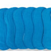 Pack 7 serviettes hygiéniques lavables sans ailettes DAISY (S/ Flux normaux jour et nuit) - serviettes menstruelles lavables - serviettes hygiéniques alternatives - Zéro déchet - shl - serviettes périodiques