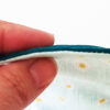 Pack 7 serviettes hygiéniques lavables sans ailettes DAISY (S/ Flux normaux jour et nuit) - serviettes menstruelles lavables - serviettes hygiéniques alternatives - Zéro déchet - shl - serviettes périodiques