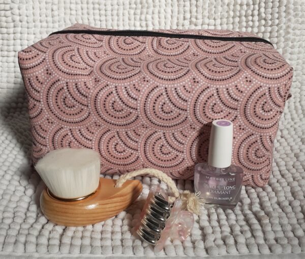 Trousse de toilette motif sakura