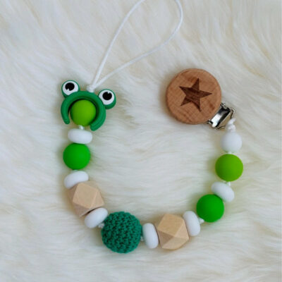 Attaches tetine Grenouille