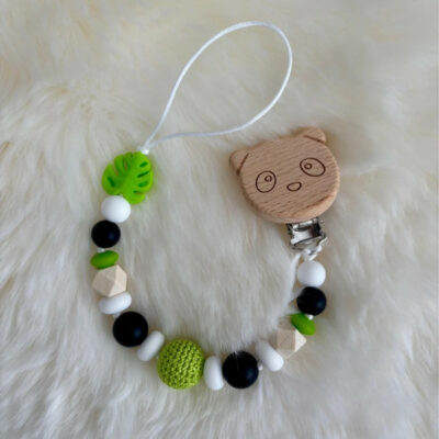 Attache tétine Panda