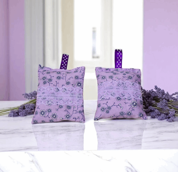 lot de 2 sachets de lavande bio, modèles au choix