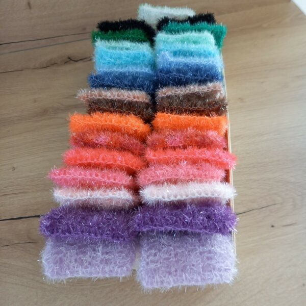 Récup savon ou sauve savon au crochet dans plusieurs couleur – Image 3