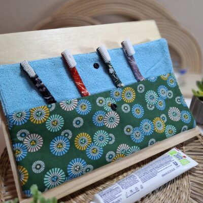 Pochette à brosse dents nomade