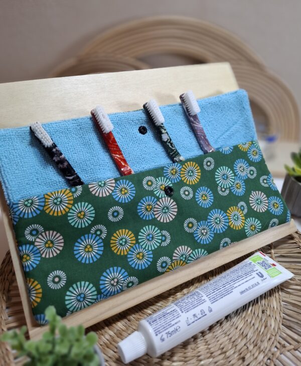 Pochette à brosse dents nomade