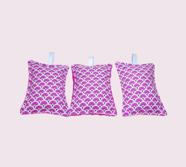 lot de 3 éponges lavables et grattantes coton doublé éponge et nid d'abeille et filet mesh modèle au choix – Image 5