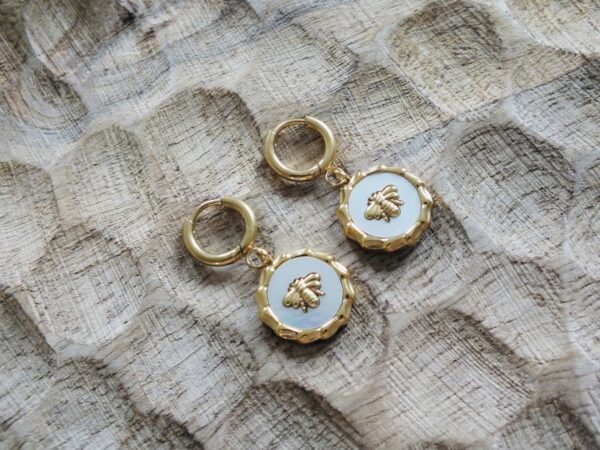 boucle d'oreille acier inoxydable