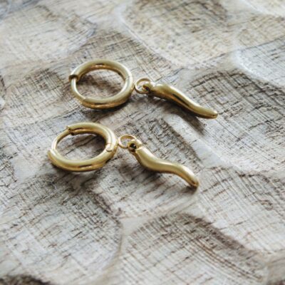 boucle d'oreille cornicello