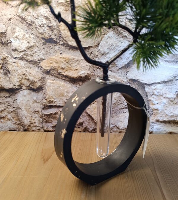 Vase Noir et Or – Image 3