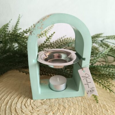 Brule parfum turquoise et or