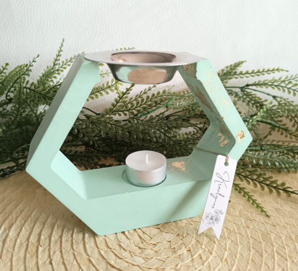 Brule parfum turquoise et or – Image 2