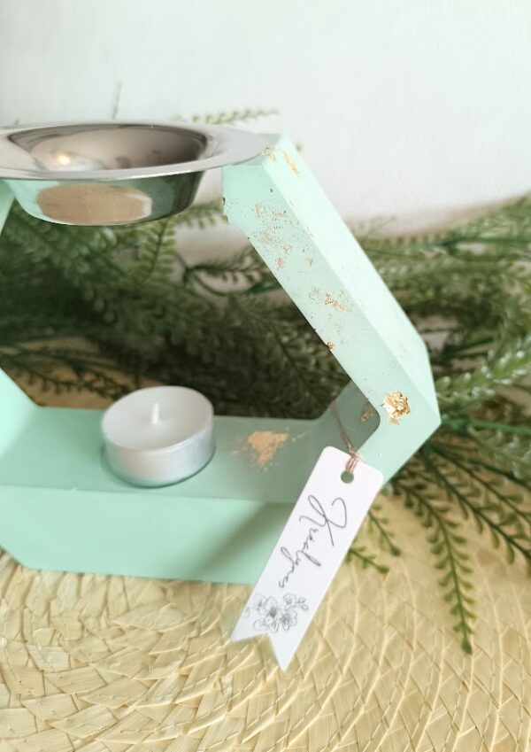 Brule parfum turquoise et or – Image 3
