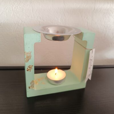 Brule parfum turquoise et or