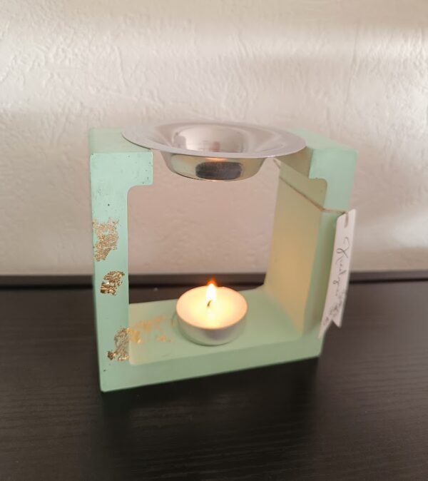 Brule parfum turquoise et or