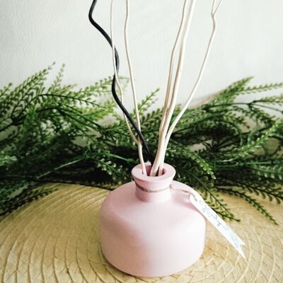 Petit vase diffuseur de parfum rose