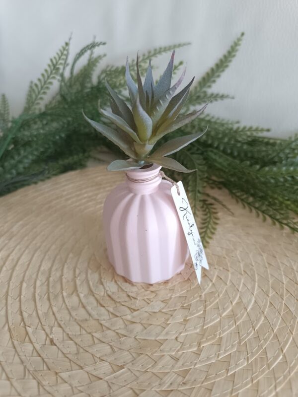 Petit vase diffuseur de parfum rose