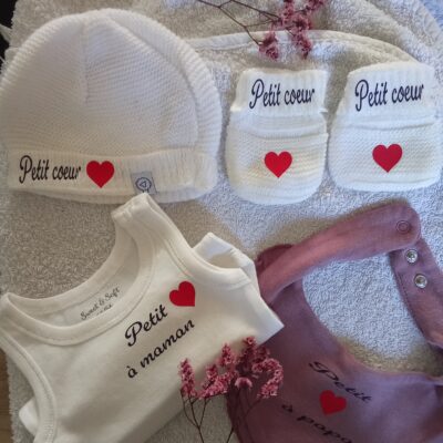 Coffret naissance fille personnalisé