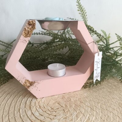 Brule parfum terracotta et or